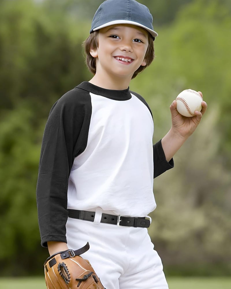 CHAOREN Youth Baseball Belt - 1.25" Elastic Softball Belts for Girls and Boys - Easy for Sport - Image 2